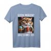 Kaffee Morgenmuffel Mitarbeiter Spruch Lustig Katze Geschenk T-Shirt - Ironischer Spruch für Arbeit, Teenager & Katzenliebhaber