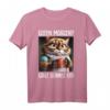 Kaffee Morgenmuffel Mitarbeiter Spruch Lustig Katze Geschenk T-Shirt - Ironischer Spruch für Arbeit, Teenager & Katzenliebhaber