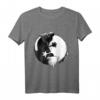 Yin Yang Katzen T-Shirt mit Katzenmotiv – Lustiges Cartoon Design für Katzenliebhaber, Geschenkidee zum Geburtstag & Weihnachten