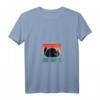 Damen Ois Trottln Katzen Design - Lustiges schwarzes Katzen T-Shirt mit V-Ausschnitt für Katzenliebhaberinnen & Tierfreunde