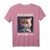 Kaffee Morgenmuffel Mitarbeiter Spruch Lustig Katze Geschenk T-Shirt - Ironisches Statement für Morgenmuffel, Langschläfer & Katzenliebhaber