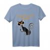 Sag noch einmal Muschi Katzen Fans T-Shirt mit Mittelfinger – Lustiges, freches Tierdesign für Humorliebhaber