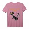 Sag noch einmal Muschi Katzen Fans T-Shirt mit Mittelfinger – Lustiges, freches Tierdesign für Humorliebhaber