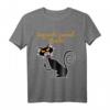 Sag noch einmal Muschi Katzen Fans T-Shirt mit Mittelfinger – Lustiges, freches Tierdesign für Humorliebhaber