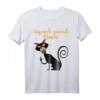 Sag noch einmal Muschi Katzen Fans T-Shirt mit Mittelfinger – Lustiges, freches Tierdesign für Humorliebhaber