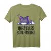 Offizielles Schlafshirt Pyjama mit Katze Kätzchen Kater – Lustiges Geschenk für Damen, Herren und Teenager zum Schlafen und Entspannen