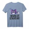 Offizielles Schlafshirt Pyjama mit Katze Kätzchen Kater – Lustiges Geschenk für Damen, Herren und Teenager zum Schlafen und Entspannen