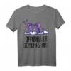 Offizielles Schlafshirt Pyjama mit Katze Kätzchen Kater – Lustiges Geschenk für Damen, Herren und Teenager zum Schlafen und Entspannen