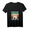 Damen Morgenmuffel T-Shirt mit Sarkasmus, Kaffee und Katze – Lustiges Geschenk für Freunde, Kollegen und Humorliebhaberinnen