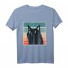 Retro Katze Design Motiv T-Shirt – Perfektes Geschenk für Katzenmamas & Tierliebhaber zu Geburtstag & Weihnachten