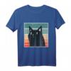 Retro Katze Design Motiv T-Shirt – Perfektes Geschenk für Katzenmamas & Tierliebhaber zu Geburtstag & Weihnachten