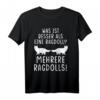 Ragdoll Katze Katzenbesitzer T-Shirt - Lustiges Geschenk für Katzenmama & Katzenpapa mit Spruch 'Regel No.1 Finger weg von meiner Ragdoll'