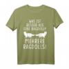 Ragdoll Katze Katzenbesitzer T-Shirt - Lustiges Geschenk für Katzenmama & Katzenpapa mit Spruch 'Regel No.1 Finger weg von meiner Ragdoll'