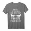Ragdoll Katze Katzenbesitzer T-Shirt - Lustiges Geschenk für Katzenmama & Katzenpapa mit Spruch 'Regel No.1 Finger weg von meiner Ragdoll'