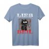 Mörderische Katze T-Shirt - Gruseliges Halloween Design für Katzenfans und Makabere Geschenke für Männer und Frauen