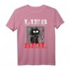 Mörderische Katze T-Shirt - Gruseliges Halloween Design für Katzenfans und Makabere Geschenke für Männer und Frauen