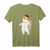 Katze 40 Geburtstag T-Shirt - Lustiges Maler Katze Design für Damen, Herren und Kinder