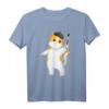 Katze 40 Geburtstag T-Shirt - Lustiges Maler Katze Design für Damen, Herren und Kinder