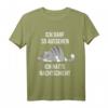 Ich Darf So Aussehen Ich Hatte Nachtschicht T-Shirt – Lustiges Geschenk für Pflegepersonal & Schichtarbeiter im Gesundheitswesen