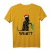 Lustiges schwarzes Katzen T-Shirt mit Weihnachtsbaum – Perfektes Geschenk für Katzenliebhaber, Familie und Freunde zu Weihnachten, Halloween, Thanksgiving und Feiertagen