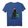 Lustiges schwarzes Katzen T-Shirt mit Weihnachtsbaum – Perfektes Geschenk für Katzenliebhaber, Familie und Freunde zu Weihnachten, Halloween, Thanksgiving und Feiertagen