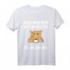 Vor Dem Ersten Kaffee ist Notwehr - Lustiges Kaffee Katzen T-Shirt für Kaffeeliebhaber und Morgenmuffel