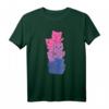 Bi Flag Pride LGBTQ Katzen Bisexuelle Katze T-Shirt – Unterstützung für Stolz-Monat im Juni, perfekt für Freunde und Katzenliebhaber