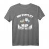 Mit Katze ist man nicht allein T-Shirt für Katzenfans - Bequemes Katzenmotiv Shirt mit lustigem Spruch, perfekt für Tierliebhaber