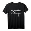 Katzenhaar T-Shirt mit Katzen Silhouetten – Lustiges Geschenk für Katzenliebhaber & Tierfreunde, Damen & Herren