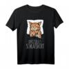 Offizielles Katzen Schlafshirt - Süßes Nachthemd für Katzenliebhaber, Langschläfer & Träumer, Perfekt als Geschenk für Weihnachten & Geburtstag