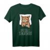 Offizielles Katzen Schlafshirt - Süßes Nachthemd für Katzenliebhaber, Langschläfer & Träumer, Perfekt als Geschenk für Weihnachten & Geburtstag