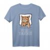 Offizielles Katzen Schlafshirt - Süßes Nachthemd für Katzenliebhaber, Langschläfer & Träumer, Perfekt als Geschenk für Weihnachten & Geburtstag