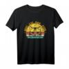 Herren Katzen Papa Sunset Face T-Shirt – Das perfekte Geschenk für Katzenliebhaber und Väter mit Katzenmotiven