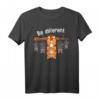 Lustiges Be Different Katze T-Shirt mit Spruch - Geschenk für Katzenliebhaber, Katzenmama, Katzenpapa & Kätzchen-Fans
