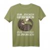 Zum Zocken Geboren Zur Schule Gezwungen | Konsole PS5 Gaming T-Shirt mit Katze Motiv – Perfektes Geschenk für Zocker, Gamer & Gaming-Fans