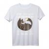 Zum Zocken Geboren Zur Schule Gezwungen | Konsole PS5 Gaming T-Shirt mit Katze Motiv – Perfektes Geschenk für Zocker, Gamer & Gaming-Fans