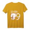 Kinder T-Shirt 'Ich bin 9' - Lustiges Geburtstagsgeschenk für Mädchen, 9 Jahre alt, mit Katze Motiv