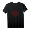 Böse Grinsekatze T-Shirt - Coole Schädel Katze mit grinsendem Design für Katzenfans und Alice-Liebhaber