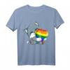 LGBTQ Pride Katze Rainbow Flagge T-Shirt – Unterstützung für die LGBTQ Community, ideal für Pride Parade und Pride Month