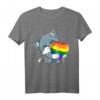 LGBTQ Pride Katze Rainbow Flagge T-Shirt – Unterstützung für die LGBTQ Community, ideal für Pride Parade und Pride Month