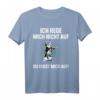 Ich Rege Mich Nicht Auf Du Regst Mich Auf T-Shirt – Lustiges Katzen Motiv für Büro und Alltag, Perfekt als Geschenk für Katzenfans & Kollegen
