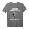 Ich Rege Mich Nicht Auf Du Regst Mich Auf T-Shirt – Lustiges Katzen Motiv für Büro und Alltag, Perfekt als Geschenk für Katzenfans & Kollegen