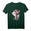 Kawaii Katzen T-Shirt mit Japanischer Kirschblüte - Süßes Sakura Design für Katzen- und Blumenliebhaber, Perfekt für Festivals und Japan-Fans