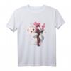 Kawaii Katzen T-Shirt mit Japanischer Kirschblüte - Süßes Sakura Design für Katzen- und Blumenliebhaber, Perfekt für Festivals und Japan-Fans