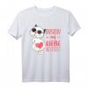 Positiv auf Liebe getestet Katze - Valentinstag Pärchen Pyjama & T-Shirt für Frauen und Männer, Geschenkidee für Verliebte, Ehepartner & Hochzeit