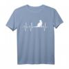 Katzen Heartbeat Herzschlag Outfit – Cooles Katzen-T-Shirt für Katzenfans, Liebhaber & Tierfreunde für Alltag, Freizeit & Geschenke