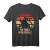 Ich mach was ich will Retro Katzen T-Shirt für Katzenliebhaber – Lustiges Vintage Style Shirt für Mama, Papa, Muttertag, Ostern & Weihnachten