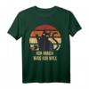 Ich mach was ich will Retro Katzen T-Shirt für Katzenliebhaber – Lustiges Vintage Style Shirt für Mama, Papa, Muttertag, Ostern & Weihnachten