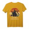 Ich mach was ich will Retro Katzen T-Shirt für Katzenliebhaber – Lustiges Vintage Style Shirt für Mama, Papa, Muttertag, Ostern & Weihnachten