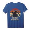 Ich mach was ich will Retro Katzen T-Shirt für Katzenliebhaber – Lustiges Vintage Style Shirt für Mama, Papa, Muttertag, Ostern & Weihnachten